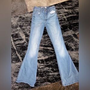 Hollister Light Blue Boot-Cut Jeans